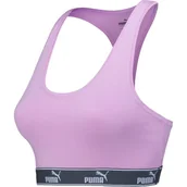 Biustonosze - Biustonosz damski Racerback Bra Cotton Stretch Puma - miniaturka - grafika 1