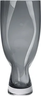 Wazon pogięty Squeeze 34 cm szaroniebieski - Wazony i flakony - miniaturka - grafika 1