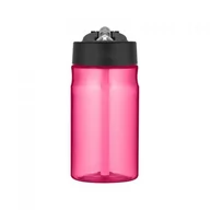 Shakery i bidony sportowe - Thermos Thermos Dziecięca butelka nawadniająca ze słomką Thermos 0,35l różowa TH-320140 - miniaturka - grafika 1