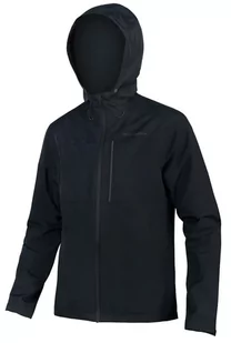 Kurtka rowerowa Endura Hummvee Waterproof hooded Jacket black - Kurtki rowerowe - miniaturka - grafika 1
