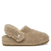 Kapcie damskie - Kapcie Crocs Classic Cozzzy 210856 Beżowy - miniaturka - grafika 1