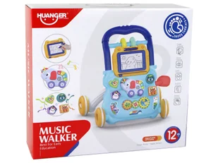 Niebieski Interaktywny Chodzik Pchacz Z Tablicą Edukacyjną - Pchacze - miniaturka - grafika 7