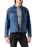 Kurtki męskie - G-Star Raw Męska kurtka jeansowa Arc 3D Trucker, Wyblakłe Santorini, L - miniaturka - grafika 1