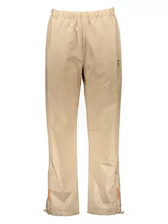 Spodnie sportowe męskie - Fila Spodnie przeciwdeszczowe w kolorze beżowym - grafika 1
