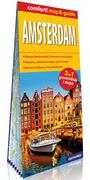 Proza - Amsterdam laminowany map&guide 2w1 przewodnik i mapa - miniaturka - grafika 1
