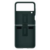 Etui i futerały do telefonów - Samsung Etui Silicone Cover Ring do Galaxy Z Flip 3 EF-PF711TGEGWW Zielony - miniaturka - grafika 1
