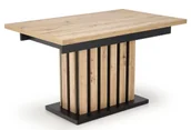 Stoły - Prostokątny stół rozkładany na jednej nodze z lamelami G0-D10 - miniaturka - grafika 1