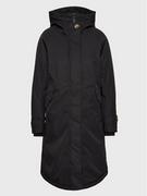 Kurtki damskie - Didriksons Parka Luna 504379 Czarny Regular Fit - miniaturka - grafika 1