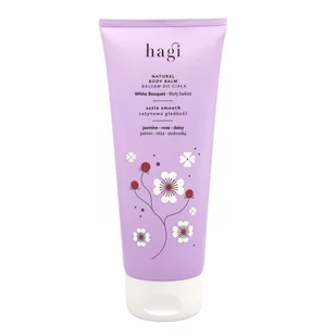 HAGI Biały Bukiet balsam do ciała satynowa gładkość 200ml - Balsamy i kremy do ciała - miniaturka - grafika 1