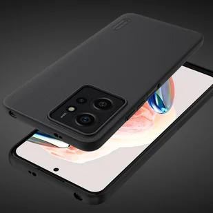 Pancerne etui Xiaomi Redmi Note 12 Nillkin Super Frosted Shield - czarne - Etui i futerały do telefonów - miniaturka - grafika 14