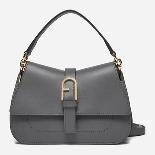 Torebka crossbody damska ze skóry naturalnej Furla WB01032BX20452269S1007 Ciemnoszara (8050597551722) - Torebki damskie - miniaturka - grafika 1