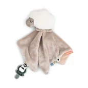 Zestawy naczyń dla dzieci - Done by Deer Kocyk Przytulanka dla Niemowlaka Owieczka Sheepy San - miniaturka - grafika 1