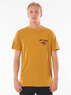 Koszulki dla chłopców - Rip Curl SEARCH ESSENTIAL MUSTARD koszulka męska - L - grafika 1