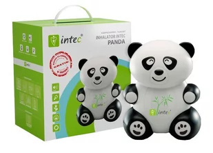 Intec Inhalator tłokowy Panda - PRACA CIĄGŁA + SMOCZEK - Inhalatory i akcesoria - miniaturka - grafika 1