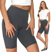 Legginsy - KOLARKI KRYJĄCE WYSOKI STAN MORAJ S/M GREY - miniaturka - grafika 1