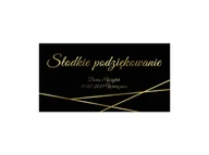Gadżety na imprezę - Naklejki personalizowane na pudełka na ciasto - 30 szt. - miniaturka - grafika 1