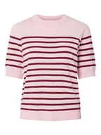 Swetry damskie - YAS Sweter w kolorze jasnoróżowo-bordowym - miniaturka - grafika 1