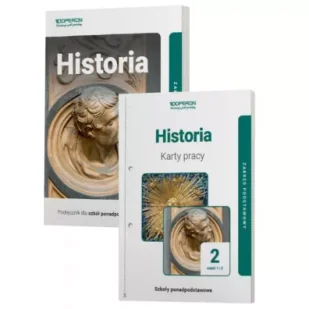 Historia 2. Podręcznik część 1 i maturalne karty pracy część 1-2. Zakres podstawowy. Szkoła ponadpodstawowa - Podręczniki do technikum - miniaturka - grafika 1