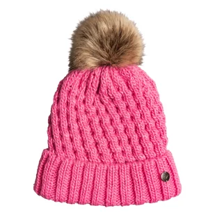 Dziecięca Czapka zimowa ROXY BLIZZARD GIRL B HDWR ERGHA03217-MJY0 – Różowy - Czapki dla dzieci - miniaturka - grafika 1