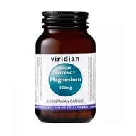Witaminy i minerały dla sportowców - Viridian Magnesium / Magnez 300mg (30 kapsułek) Viridian - miniaturka - grafika 1