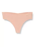 Majtki damskie - Sloggi Damskie stringi Zero Modal 2.0 H Hipstring 2P, Cameo Brown, L - miniaturka - grafika 1
