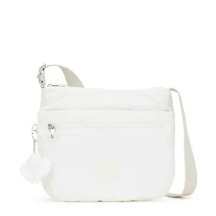 Kipling Damskie Arto Medium Crossbody, jeden rozmiar, biały, Rozmiar Uniwersalny - Torebki damskie - miniaturka - grafika 1