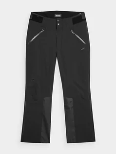 Spodnie narciarskie - 4F Spodnie narciarskie w kolorze czarnym - grafika 1