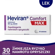 Problemy skórne - POLPHARMA Heviran Comfort MAX 400 mg x 60 tabl - miniaturka - grafika 1
