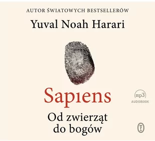 Cd Mp3 Sapiens Od Zwierząt Do Bogów Yuval Noah Harari - Audiobooki - literatura piękna - miniaturka - grafika 1