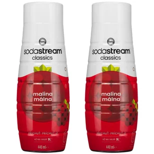 2x Syrop do SodaStream Malina 440ml - Syropy i koncentraty owocowe - miniaturka - grafika 1