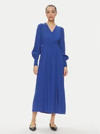 Sukienki - YAS Sukienka letnia Drea 26027889 Niebieski Regular Fit - miniaturka - grafika 1
