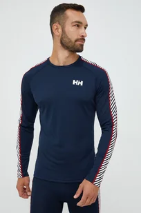 Helly Hansen longsleeve funkcyjny Lifa Active kolor granatowy gładki - Bielizna sportowa męska - miniaturka - grafika 1