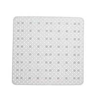 Maty antypoślizgowe - Mata łazienkowa Aura 50 x 51 cm biały Malva - miniaturka - grafika 1