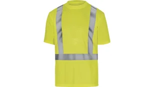 Delta Plus T-shirt ostrzegawczy z poliestru kolor żółty rozmiar 3XL COMETJA3X COMETJA3X - Odzież robocza - miniaturka - grafika 1