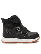 Buty dla chłopców - Viking Śniegowce Equip Defence Warm Wp 2V 3-94400-277 Czarny - miniaturka - grafika 1