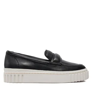 Półbuty Clarks Mayhill Cove 26176435 Czarny - Półbuty damskie - miniaturka - grafika 1