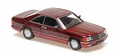 Samochody i pojazdy dla dzieci - Mercedes 560Sec (C126) Red Metallic 1980 1/43 Minichamps 940035124 - miniaturka - grafika 1