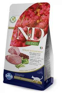Farmina N&D Cat Quinoa feline Skin&Coat Herring1,5 kg - Sucha karma dla kotów - miniaturka - grafika 2