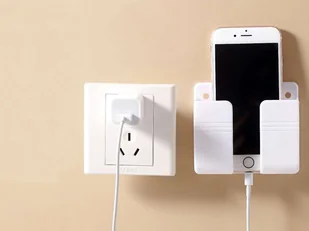 Uchwyt na ścianę do telefonu Alogy stojak na telefon hak do ładowania Biały - Statywy fotograficzne - miniaturka - grafika 5