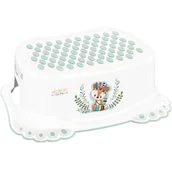 Kosmetyki kąpielowe dla dzieci - Podnóżek antypoślizgowy Dziki zachód biały-lisek-z - miniaturka - grafika 1