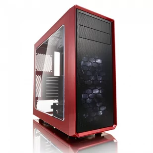 Fractal Design Focus G czerwona (FD-CA-FOCUS-RD-W) - Obudowy komputerowe - miniaturka - grafika 1