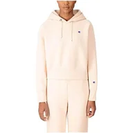 Bluzy sportowe damskie - Bluza sportowa damska Champion Wmns Reverse Weave Cropped Hoodie - miniaturka - grafika 1
