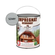 Farby i impregnaty do drewna - Colorit Drewno Impregnat ochronny szary 4,5 l - miniaturka - grafika 1