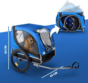 Przyczepka rowerowa dla psa BICYCLE GEAR 40kg - Przyczepki rowerowe - miniaturka - grafika 3