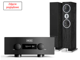 Hegel H600 (czarny) + Response K3 (czarny) - Zestawy stereo - miniaturka - grafika 1