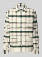 Koszule męskie - Kurtka koszulowa o kroju oversized z czystej bawełny model ‘6CG’ - miniaturka - grafika 1