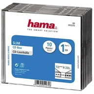 Pudełka i akcesoria na płyty CD - Hama Pudełko Opakowanie Slim na CD/DVD 1 szt. - miniaturka - grafika 1