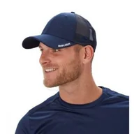 Czapki i chusty sportowe męskie - Czapka Z Daszkiem Bauer New Era 39Thirty Team Sr 1057023 Granatowy - miniaturka - grafika 1
