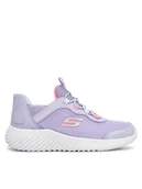 Buty dla dziewczynek - Skechers Sneakersy Bounder-Simple Cute 303585L/LAV Fioletowy - miniaturka - grafika 1