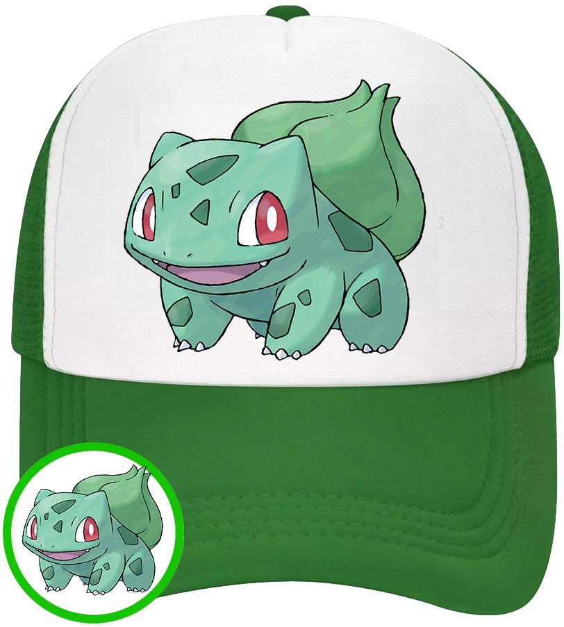 CZAPKA Z DASZKIEM POKEMON PIKACHU DLA DZIECI SIATKA